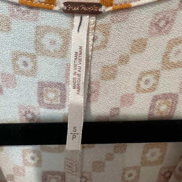 Free People Shayla Halter Jumpsuit Retro, Sz SMALL NWOT - Picture 6 of 6